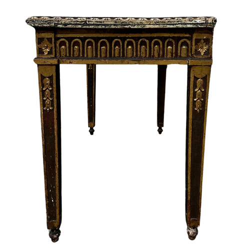 Antique Italian Neo Classic Console Table