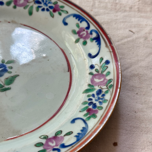 19th-century Porcelain Chinese Export Small Plate