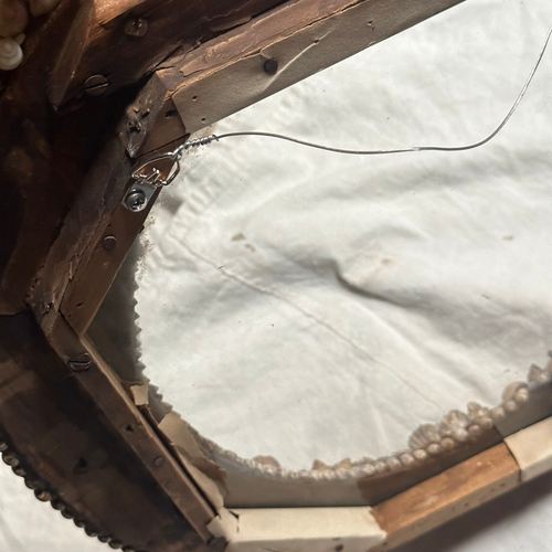 19th-century American Shell Frame