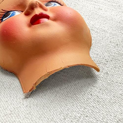 Early 20th-century German Doll Face