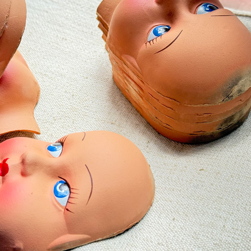 Early 20th-century German Doll Face