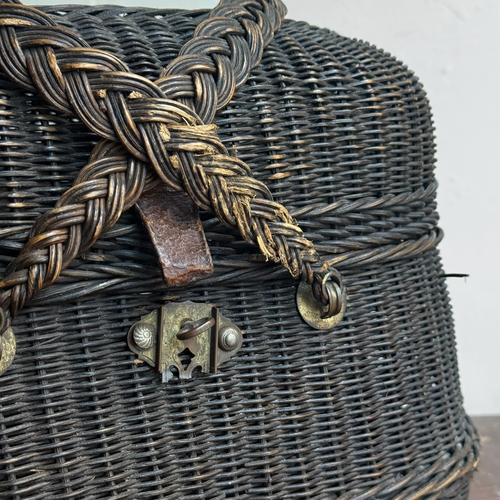 19th-Century French Market Basket (#1)
