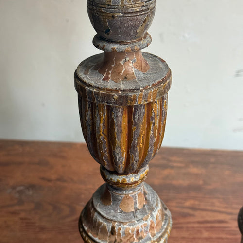 19th-century Austrian Candlestick Pair