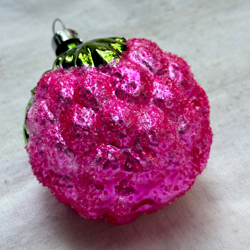Nostalgic Raspberry Ornament