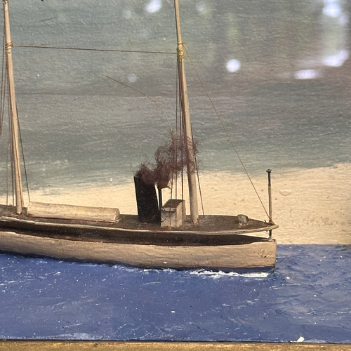19th-century Ship Diorama