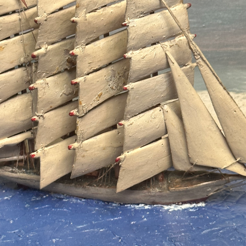 19th-century Ship Diorama
