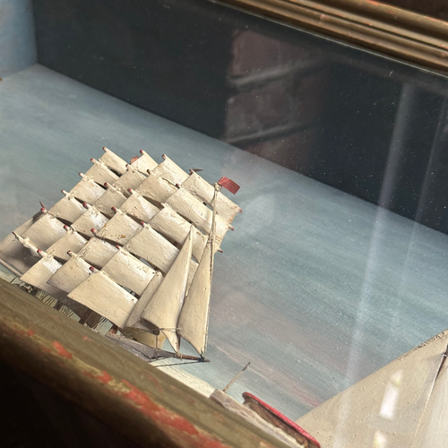 19th-century Ship Diorama