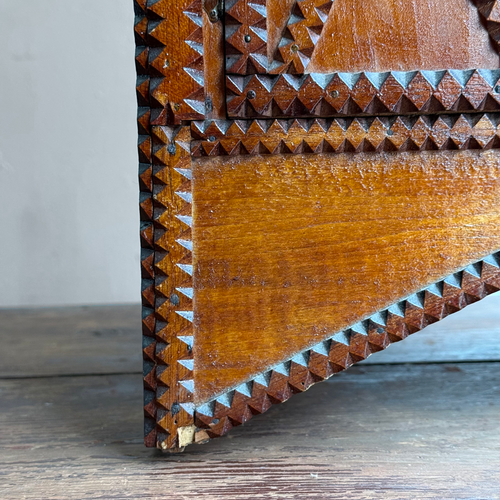 20th-century Tall Folk Dresser