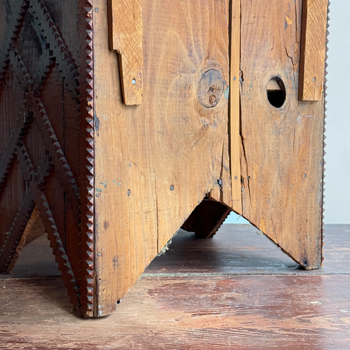 20th-century Tall Folk Dresser