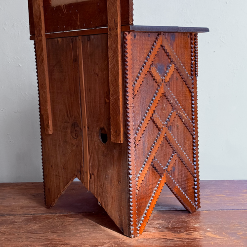 20th-century Tall Folk Dresser
