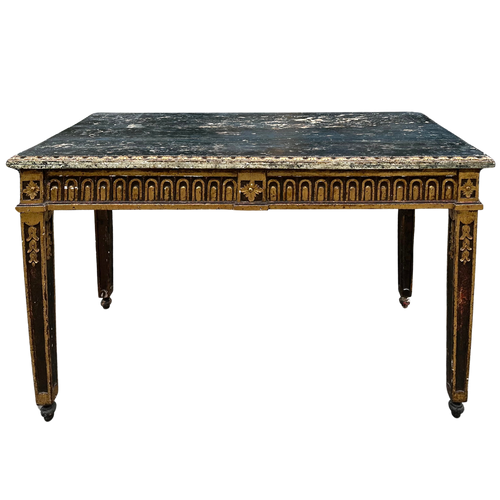 Antique Italian Neo Classic Console Table