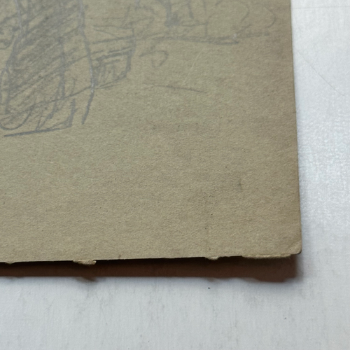 Evert Rabbers Early 20th-century Figure Sketch (ERP22)