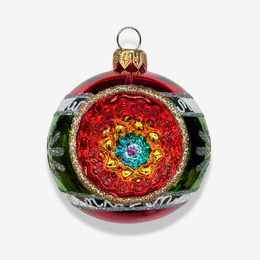 Nostalgic 8 Reflector Ornament in Flounce Green