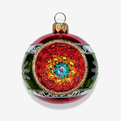 Nostalgic 8 Reflector Ornament in Flounce Green