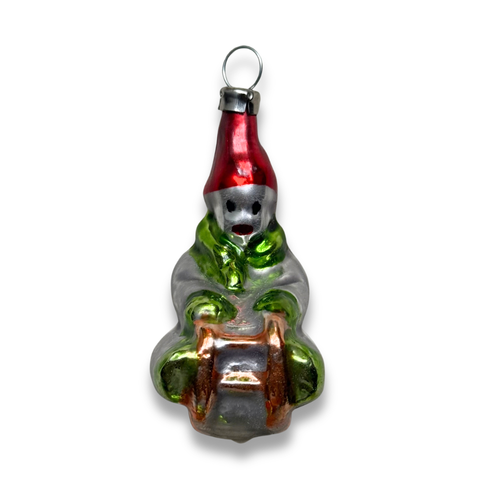 Nostalgic Sled Driver Ornament