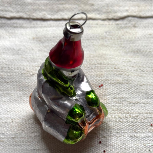 Nostalgic Sled Driver Ornament