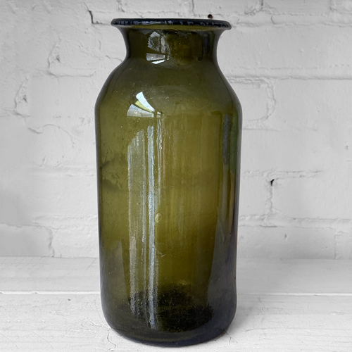 18th-century 12.5" French Pickling Jar (P-21)