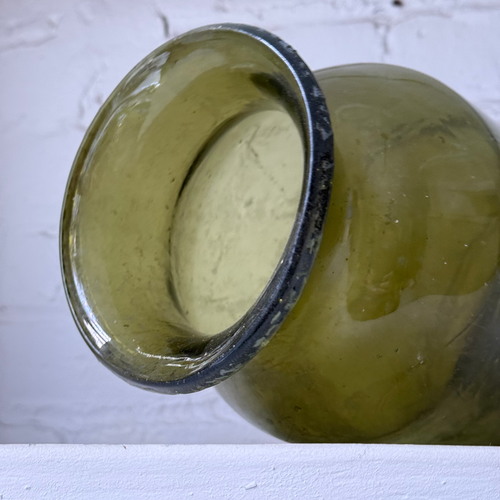 18th-century 12.5" French Pickling Jar (P-21)