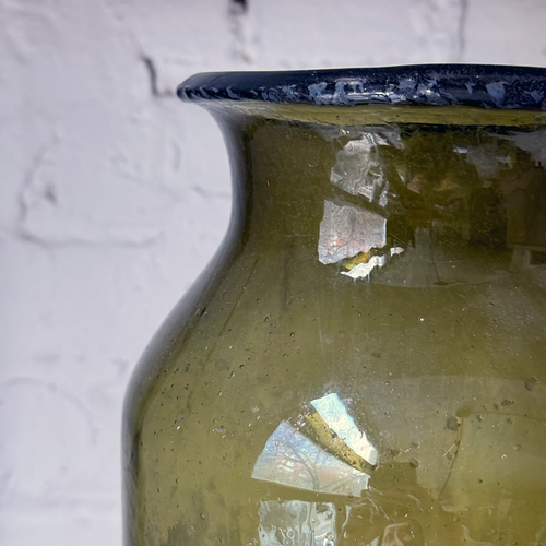 18th-century 12.5" French Pickling Jar (P-21)