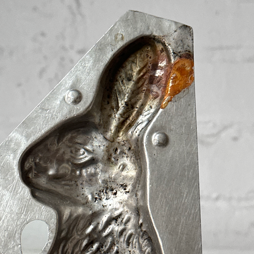 Antique Chocolate Rabbit Tin Mold (#22)
