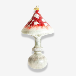 Large Toadstool Mushroom Ornament