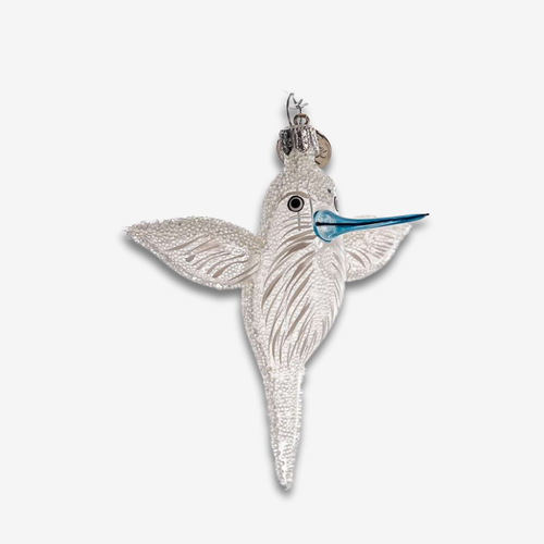 Purple Hummingbird Ornament