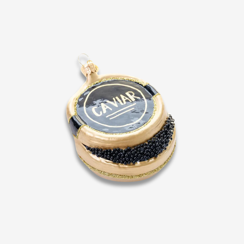 Black Caviar Tin Ornament