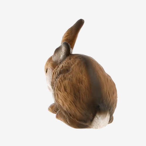 Cowering Brown Easter Hare