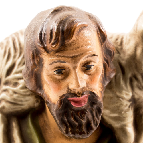 Shepard with Sheep Nativity Figure