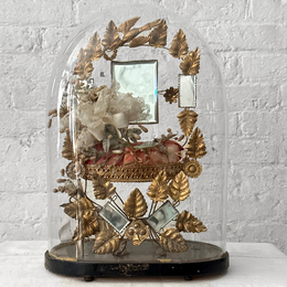 19th Century French Globe de Mariée Marriage Cloche (GM24)