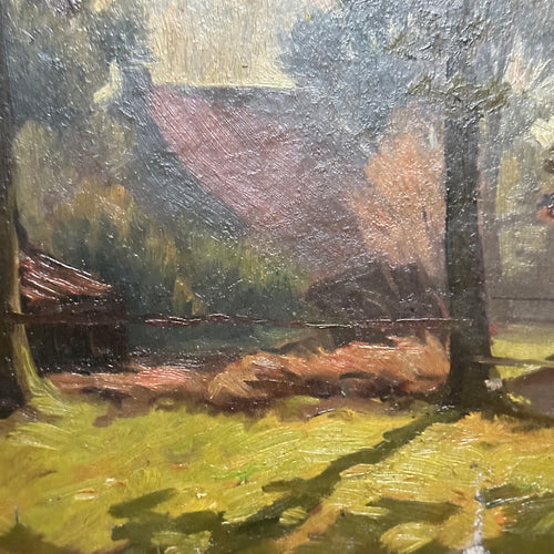 Evert Rabbers Landscape Painting (2324)