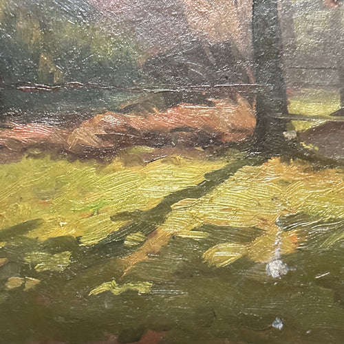 Evert Rabbers Landscape Painting (2324)