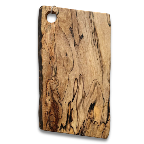 Spencer Peterman 12" Spalted Maple Small Cutting Board (#4-20)