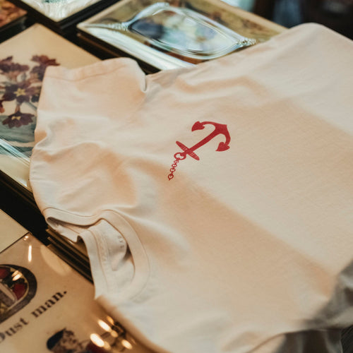 John Derian x SKU SS Anchor Tee