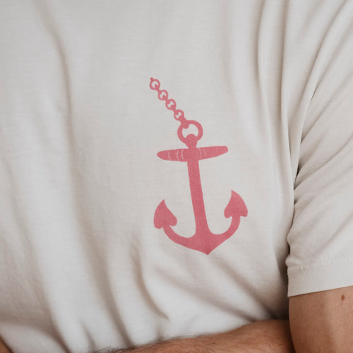 John Derian x SKU SS Anchor Tee