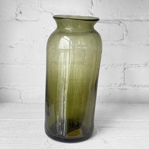18th-century 10.5" French Pickling Jar (P-25)