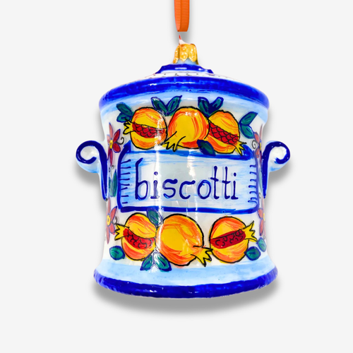 Scotto Biscoti Cookie Jar Polish Ornament