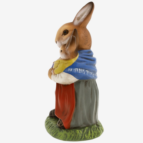 Mommy Easter Hare with Baby