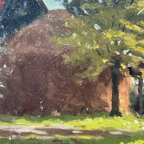 Evert Rabbers Landscape Painting (2326)
