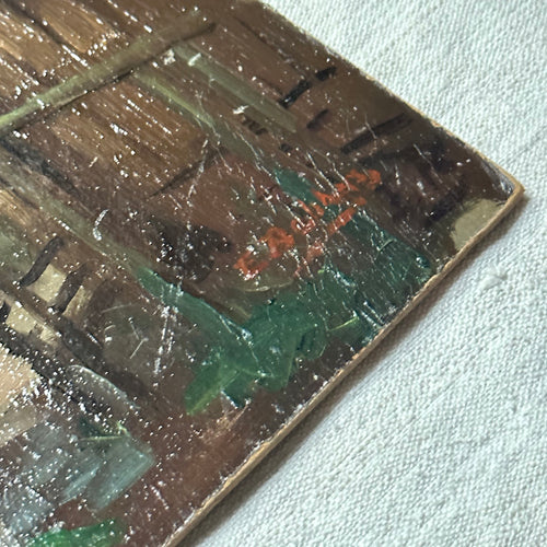 Evert Rabbers Landscape Painting (2326)