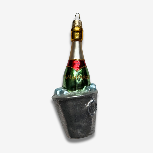 Champagne Bottle Ornament