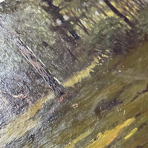 Evert Rabbers Landscape Painting (2328)