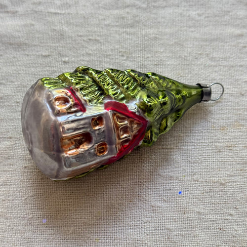 Nostalgic Tree & House Ornament