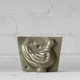 Antique Chocolate Bird Tin Mold (#29)