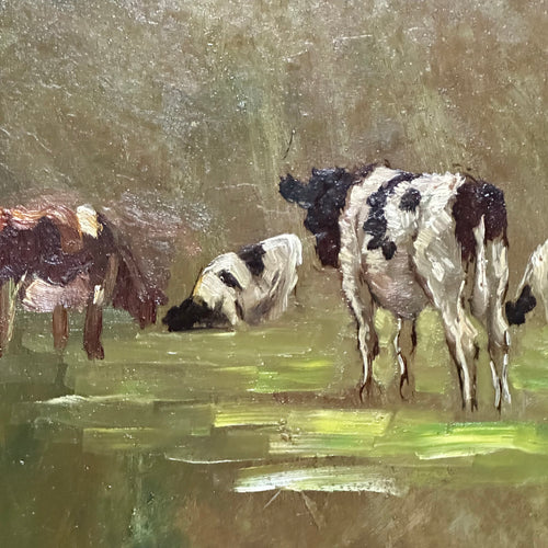 Evert Rabbers Landscape Painting (2329)