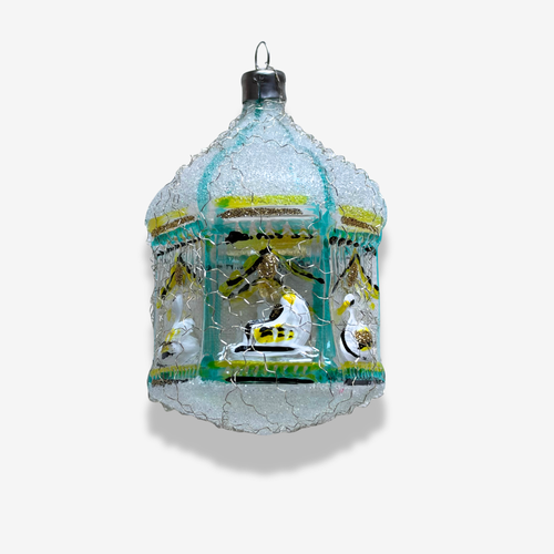 Nostalgic Clear Carousel Ornament