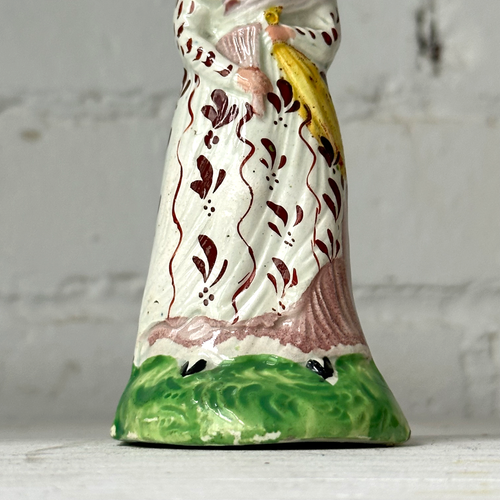 19th-century Porcelain Staffordshire Turkish Figurine