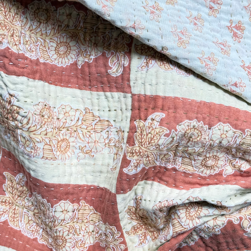 Vintage Sari Throw (#11-2)