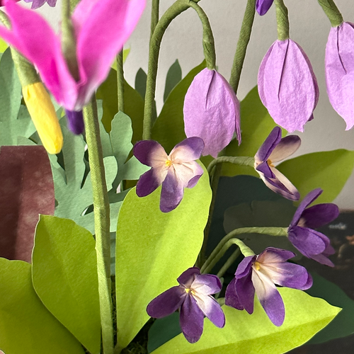 The Green Vase Spring Ephemerals No. 5