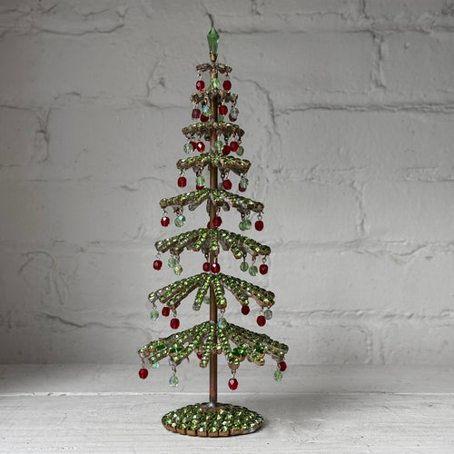 Nostalgic 3D Clear Crystal Glass Tree